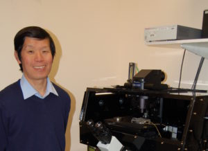 Dr Yan Gu, Head of the Confocal Imaging & Analysis Laboratory