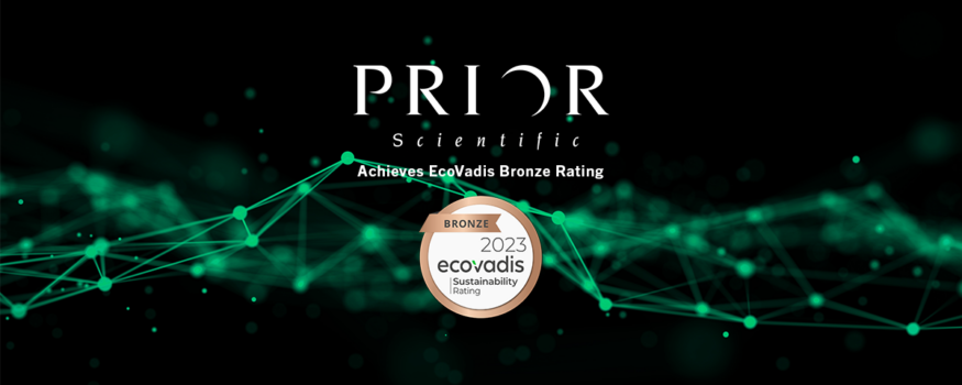 Prior Scientific Achieves Eco Vadis Bronze Award