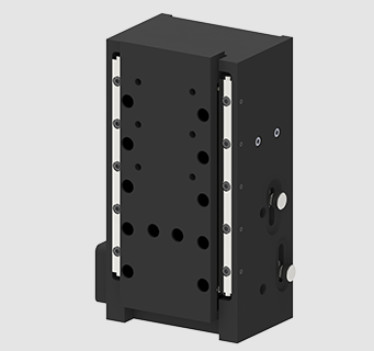 FB203 motorized linear stage with 38 mm z-axis travel.