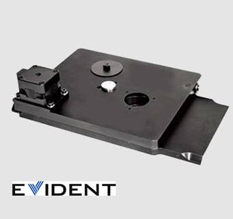 HF108IX3 8 position filter wheel for Evident/Olympus IX3 inverted microscopes.