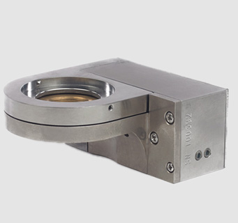 NanoScan OP400 piezo objective nanopositioning stage with 800 µm range for upright or inverted microscopy.