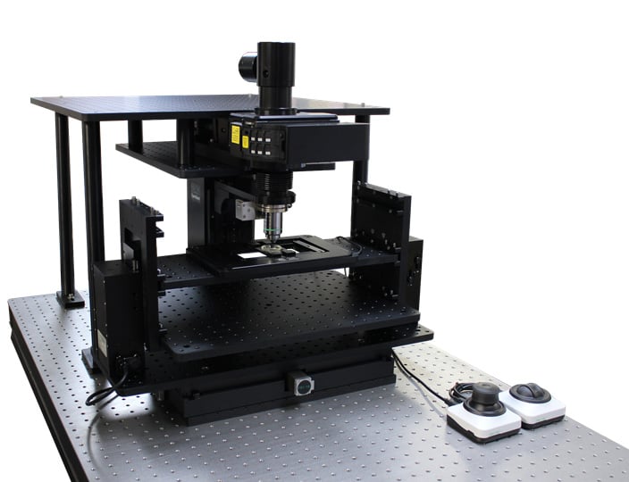 A custom imaging system for neurobiology developed by Prior Scientific for the Tufts School of Medicine.